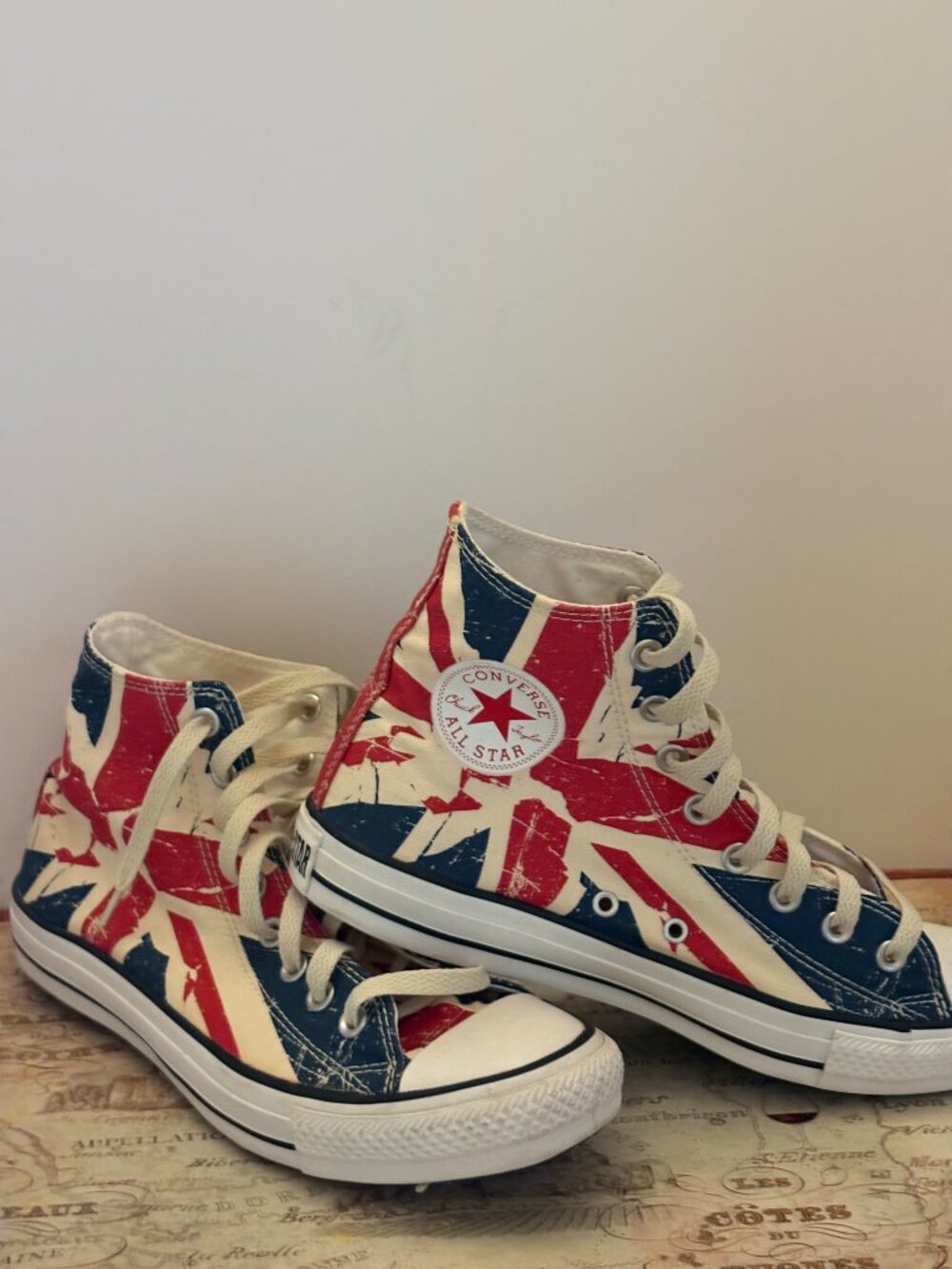 Converse Chuck Taylor Union Jack Hi-Top Sneakers Men's Size 8